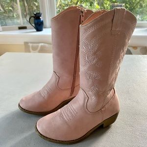 Kids Size 12 Pink Cowgirl Boots